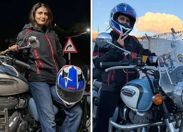 Fatima Sana Shaikh rides again in Ladakh after Dhak Dhak, calls the experience “nerve-wracking” : Bollywood News