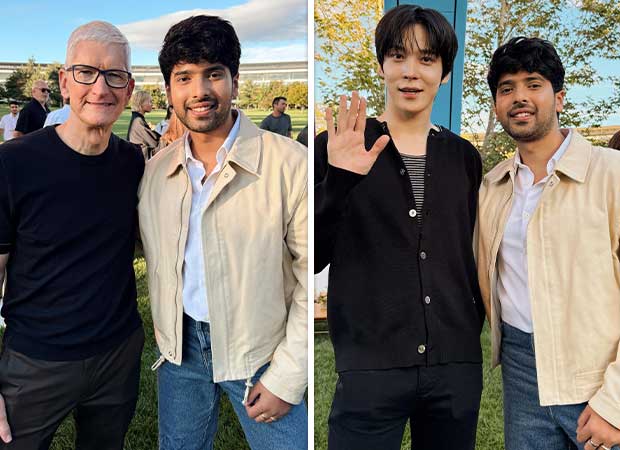 When Music Meets Tech: Armaan Malik spotted with Tim Cook & Yunho at Apple Park : Bollywood News