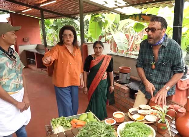 Chulha, bhaaji, and banter: Jackie Shroff hosts Farah Khan at his eco-friendly farmhouse : Bollywood News