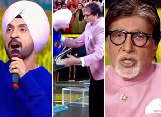 Diljit Dosanjh touches the feet of Amitabh Bachchan on Kaun Banega Crorepati 17; sings ‘Tu Mujhe Qubool’ in a heartwarming viral moment! 17 : Bollywood News