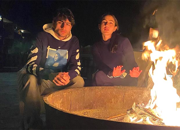 Sara Ali Khan and Ibrahim Ali Khan enjoy their AlUla vacation and it is all about sibling goals as well as desert glamour : Bollywood News