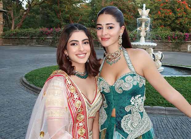 Ananya Panday, Navya Nanda serve wedding glam goals with makeup by Meera Sakhrani; watch : Bollywood News