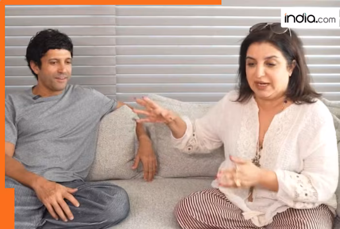 Farah Khan reveals how Farhan Akhtar failed his college admission, shares Javed Akhtar’s angry reaction, ‘Sharam nahi aati…’