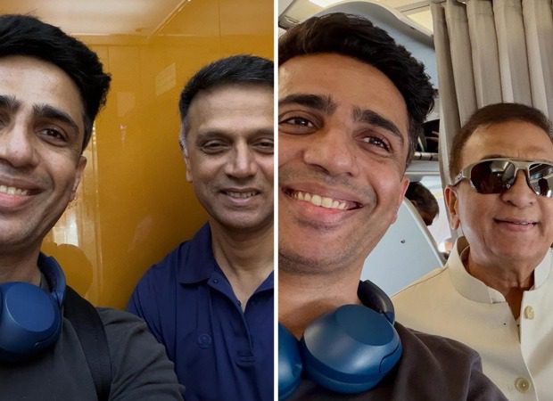 Gulshan Devaiah’s mid-air moment with Rahul Dravid and Sunil Gavaskar wins the internet: “Legends loaded flight” : Bollywood News