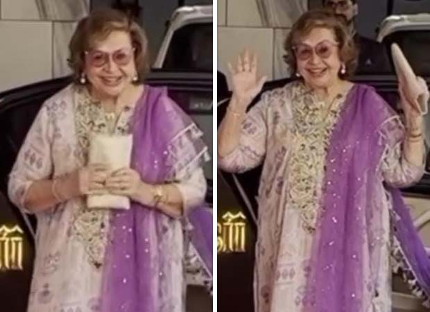 Helen rings in her 87th birthday, greeting paparazzi as celebrities gather for a grand party 87 : Bollywood News